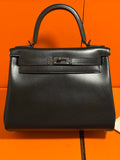 Kelly 28 Box Leather
