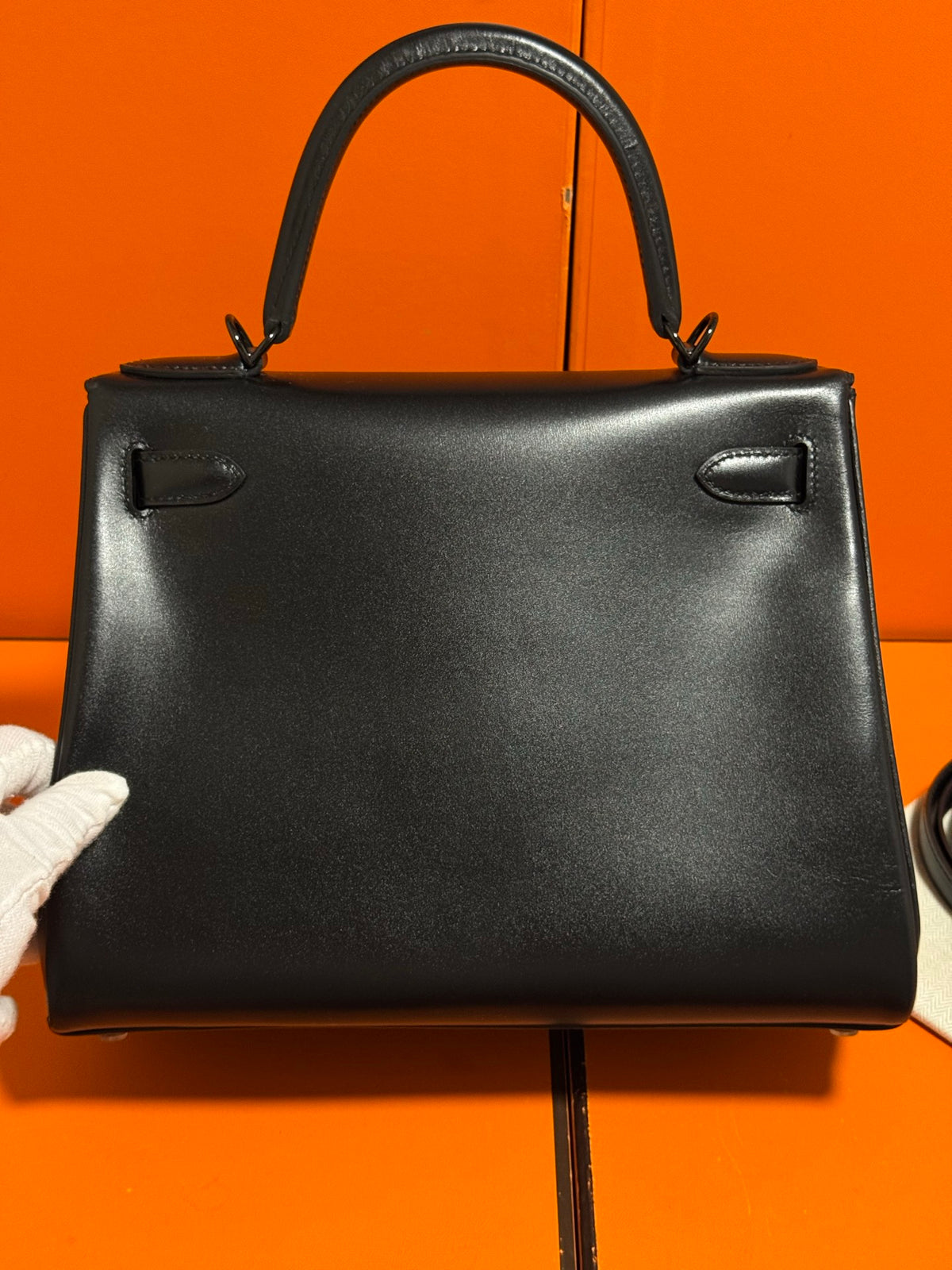 Kelly 28 Box Leather