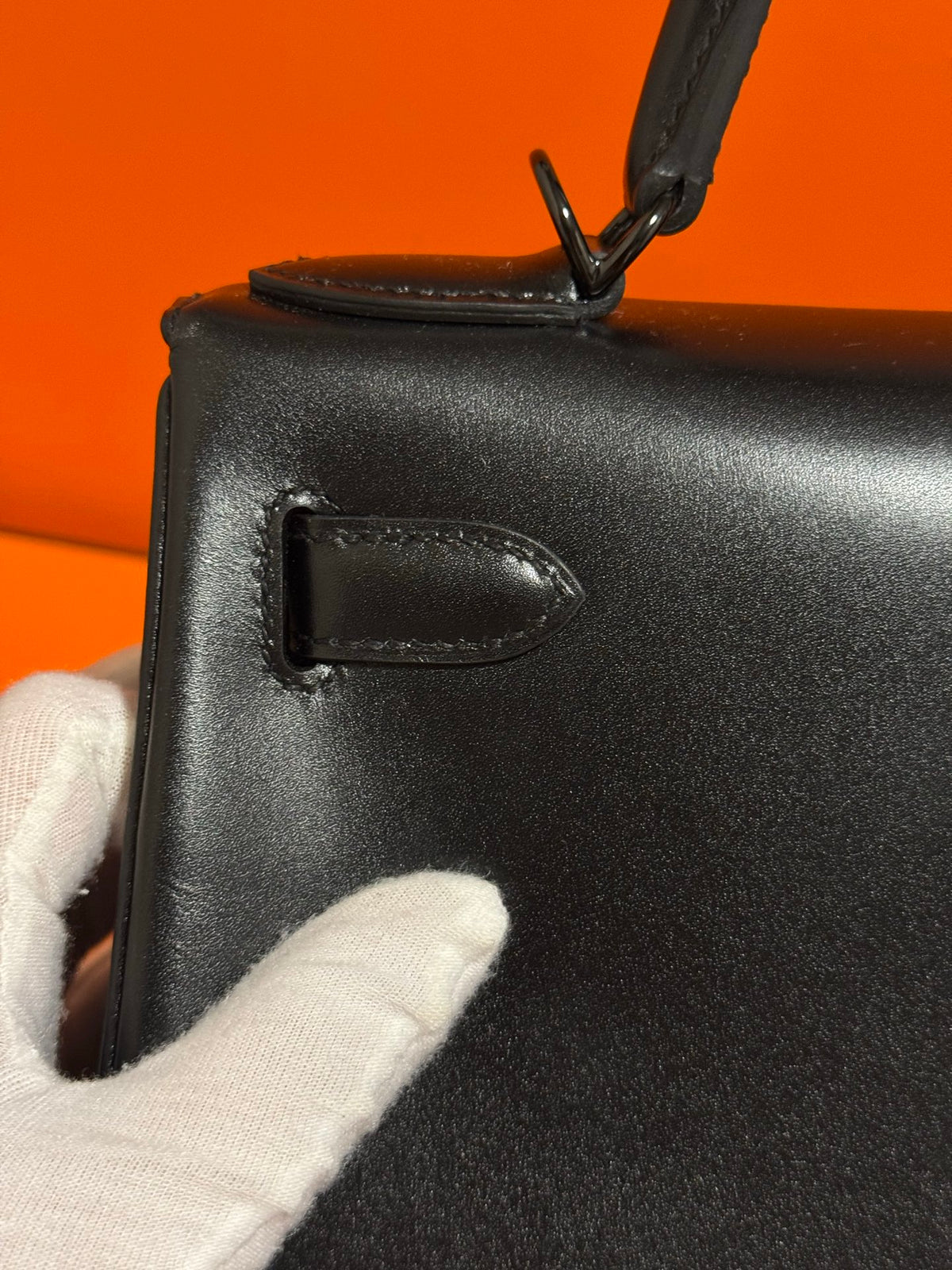 Kelly 28 Box Leather